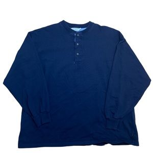 Brooks Brothers Men’s 100% Cotton Navy Long-sleeve Sweatshirt